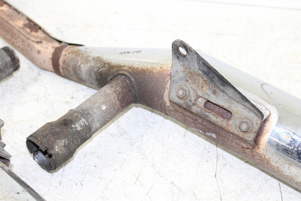 1983 Honda Goldwing Interstate GL 1100 Exhaust System Head Pipe Muffler 15076