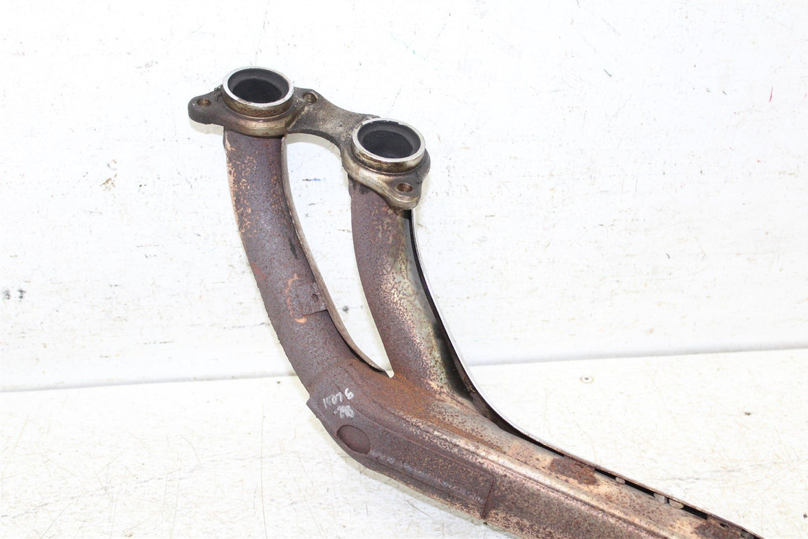 1983 Honda Goldwing Interstate GL 1100 Exhaust System Head Pipe Muffler 15076