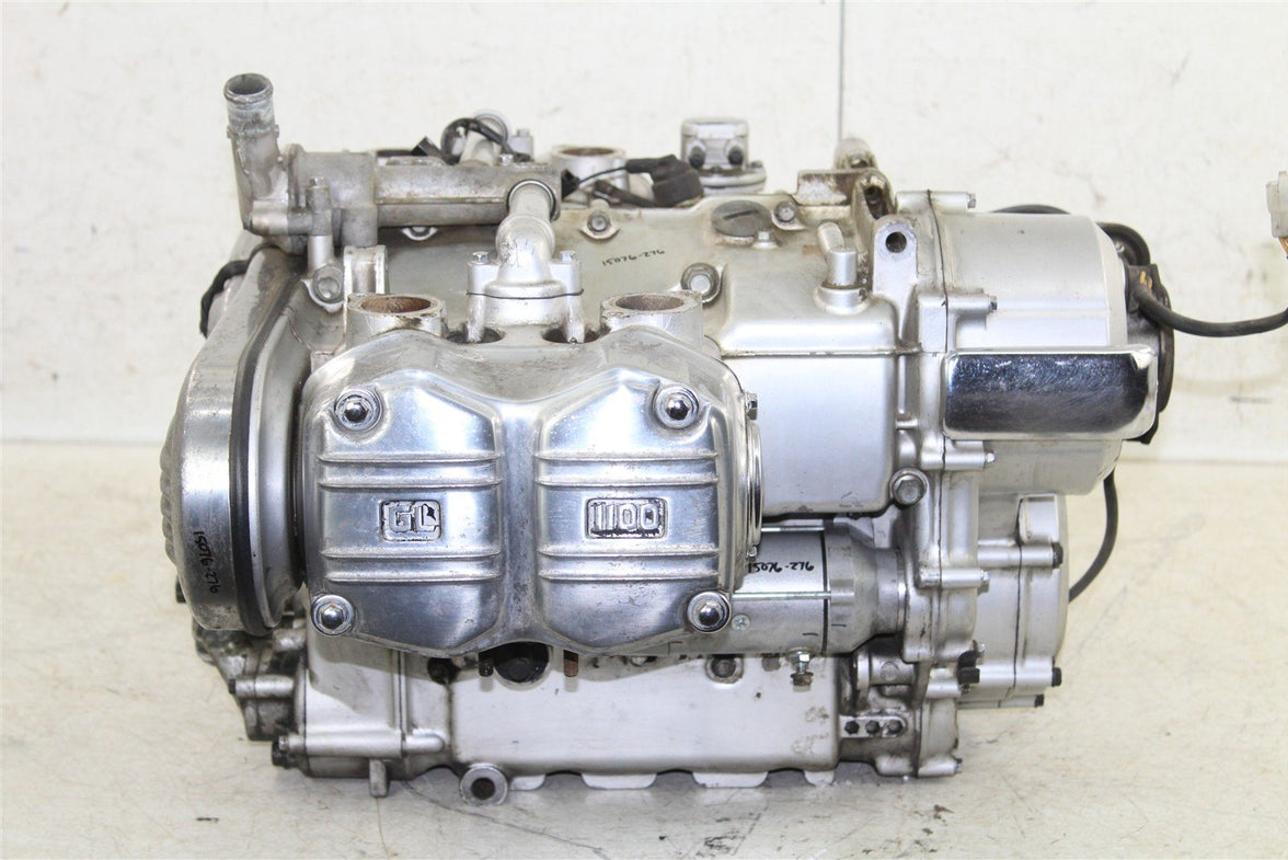 1983 Honda Goldwing GL 1100 Running Engine Motor Crank Cases Cylinder Head 15076
