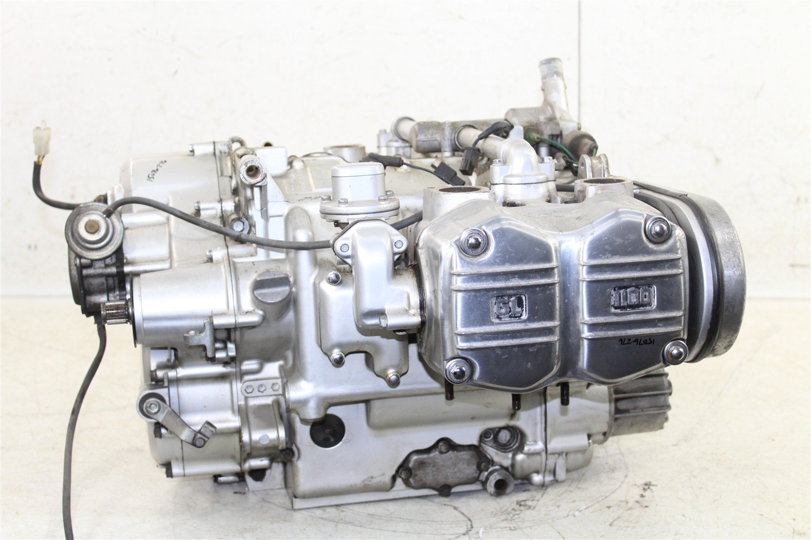 1983 Honda Goldwing GL 1100 Running Engine Motor Crank Cases Cylinder Head 15076