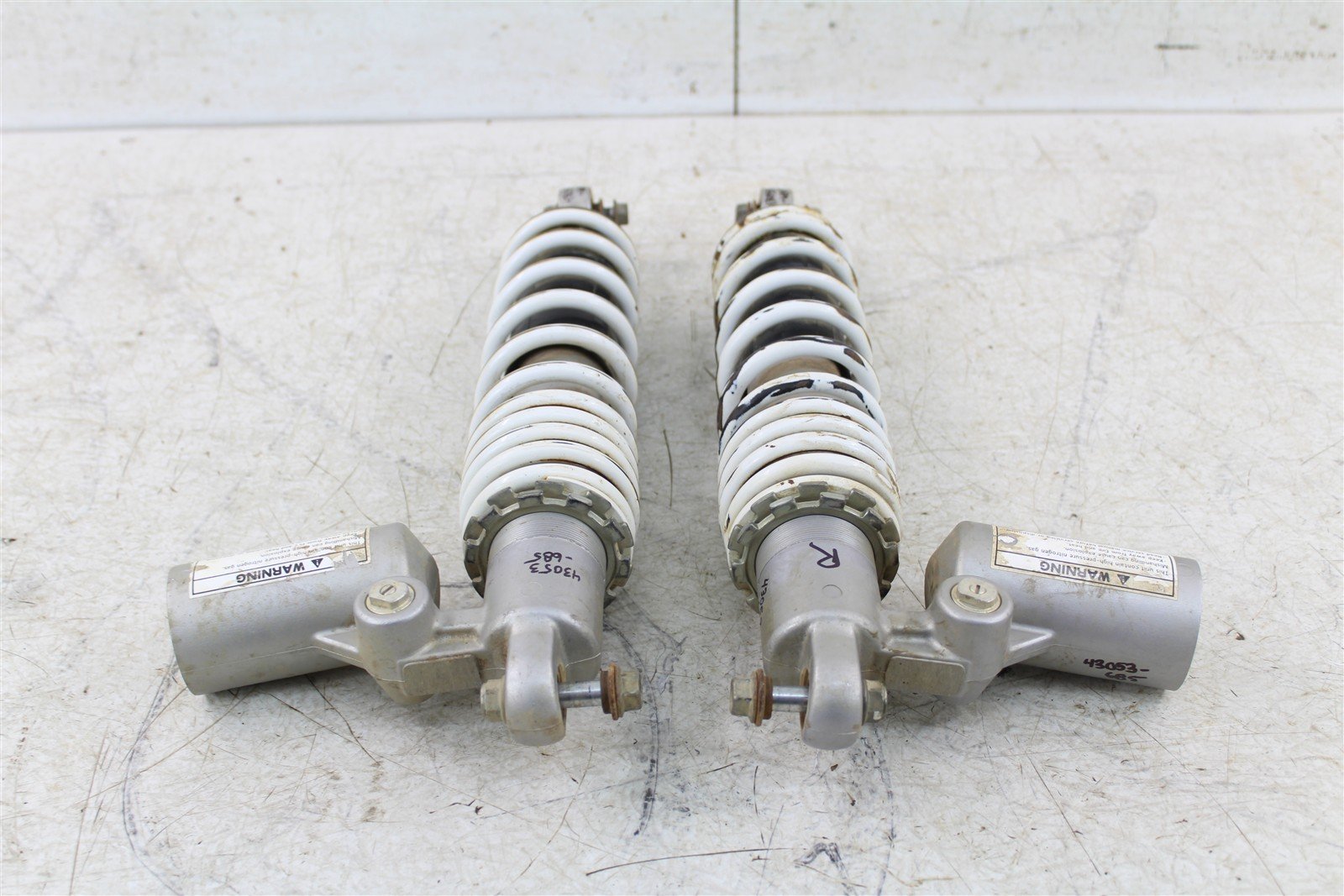 2006 Suzuki LTR 450 Front Shocks Spring Absorber Left Right 43053