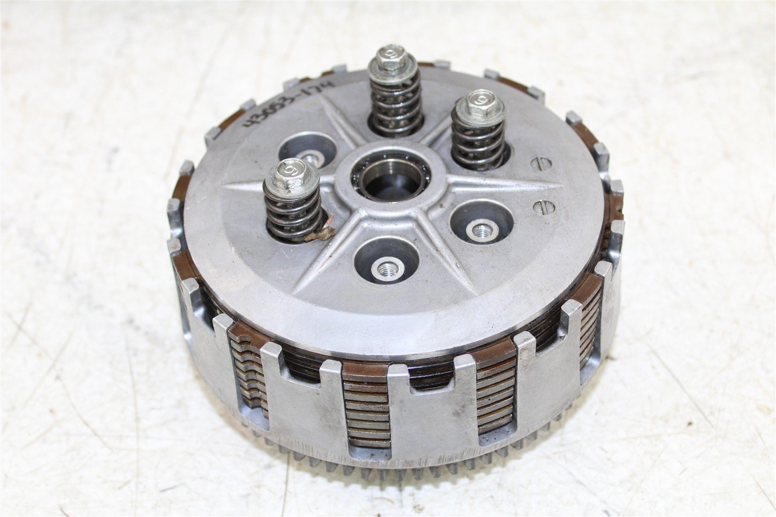 2006 Suzuki LTR 450 Clutch Basket Inner Hub Pressure Plate 43053