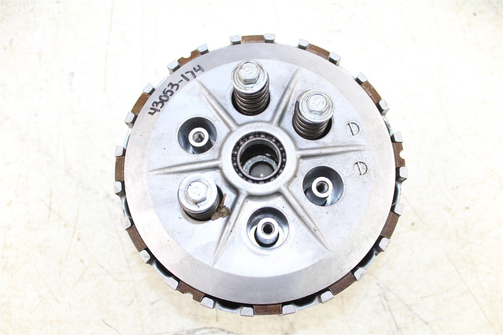 2006 Suzuki LTR 450 Clutch Basket Inner Hub Pressure Plate 43053