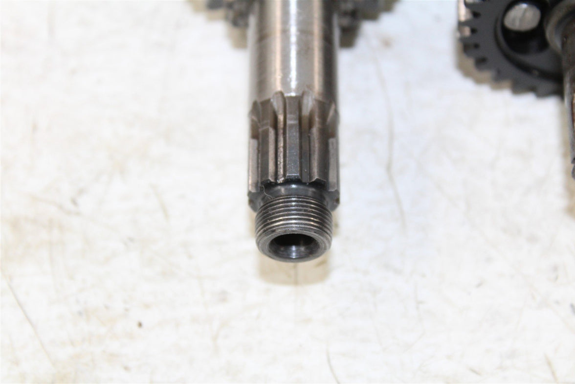 2003 Kawasaki KX 85 Transmission Gears Shaft Shift Forks Drum 27036
