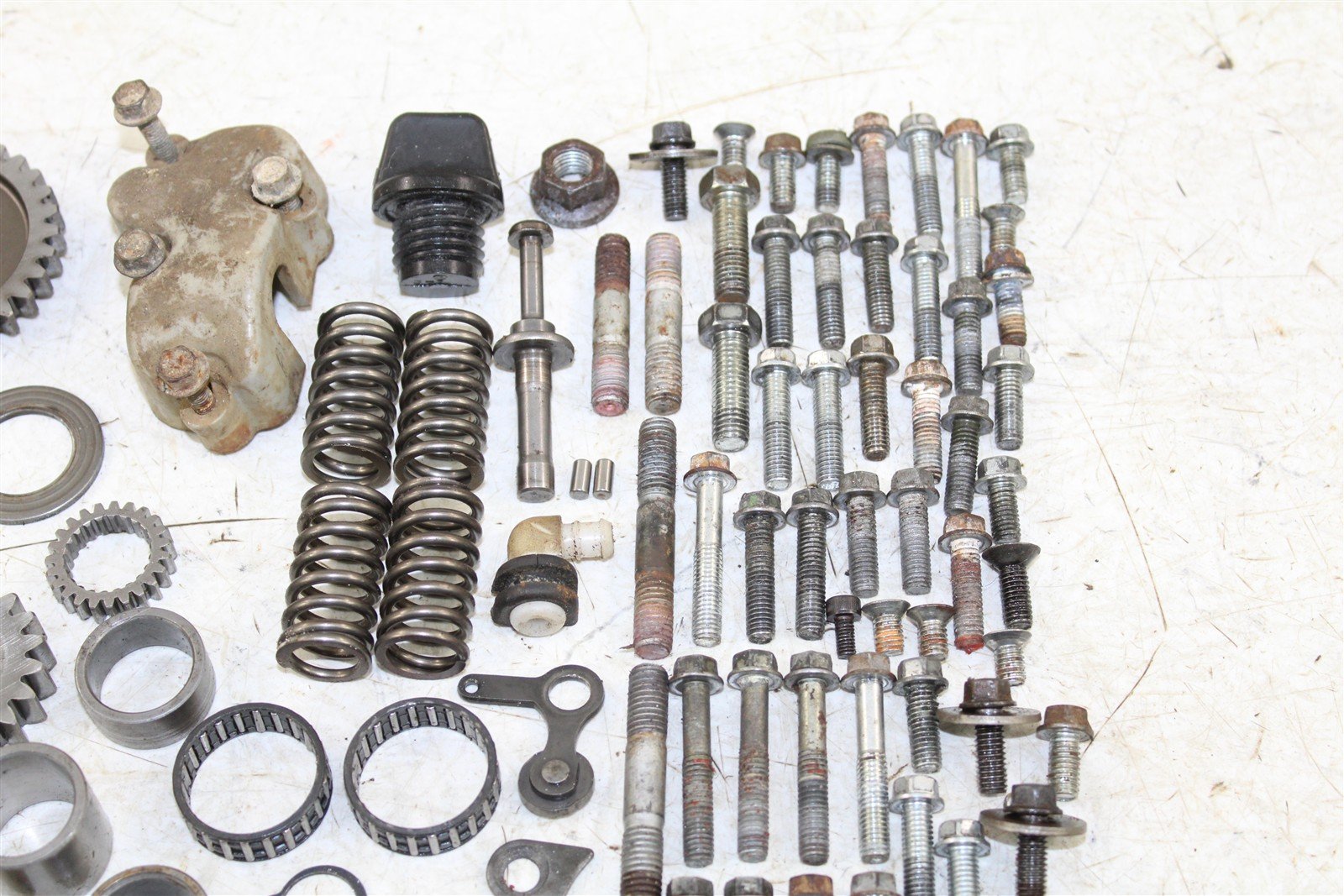 2003 Kawasaki KX 85 Transmission Gears Shaft Shift Forks Drum 27036