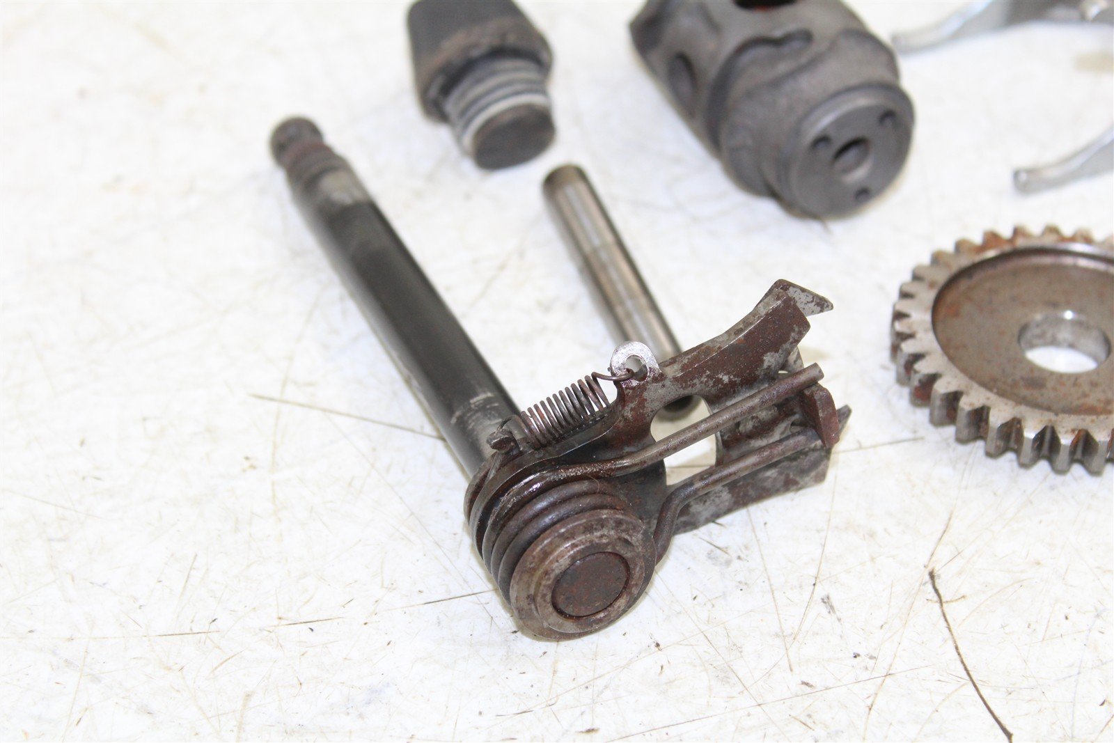 2003 Kawasaki KX 85 Transmission Gears Shaft Shift Forks Drum 27036