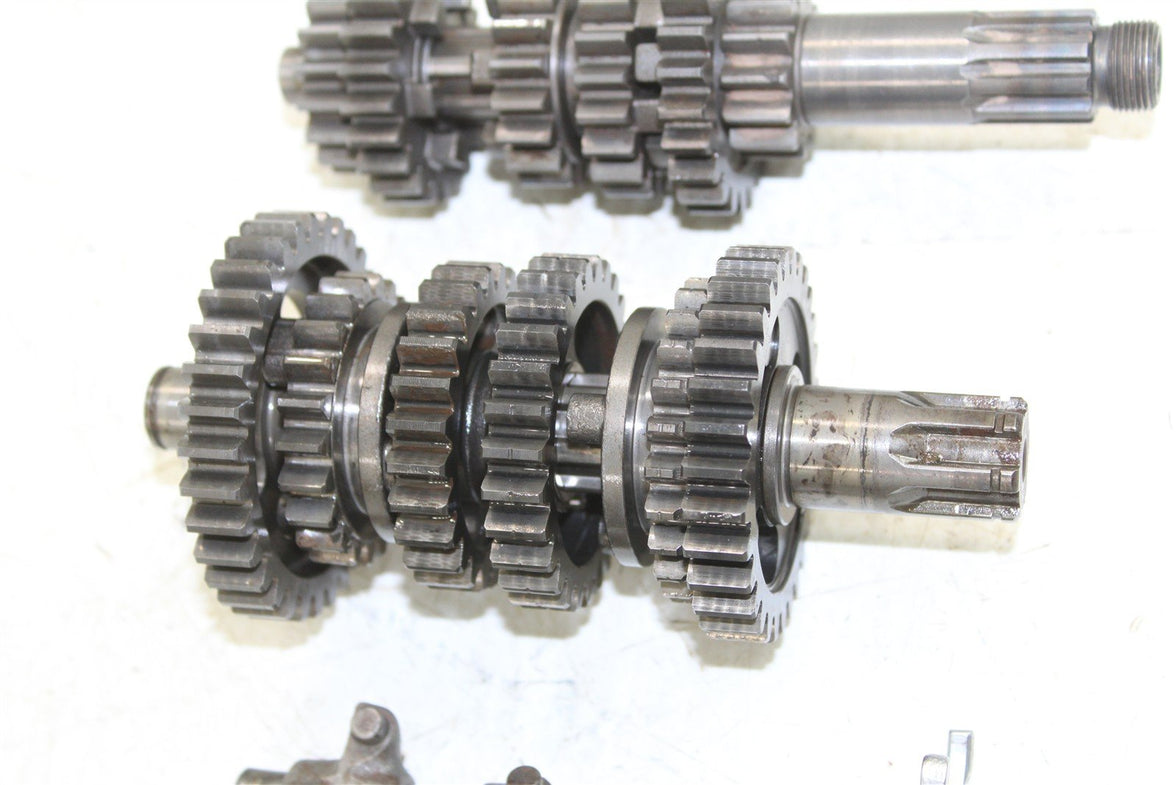 2003 Kawasaki KX 85 Transmission Gears Shaft Shift Forks Drum 27036