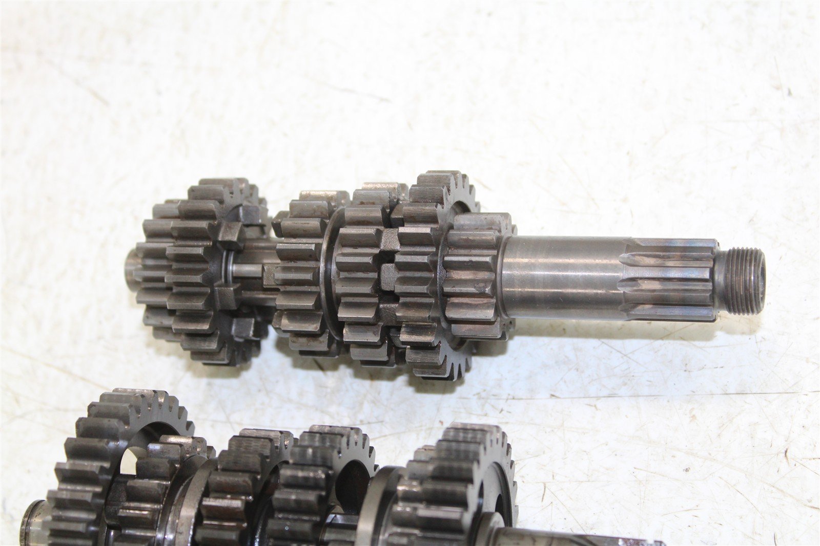 2003 Kawasaki KX 85 Transmission Gears Shaft Shift Forks Drum 27036