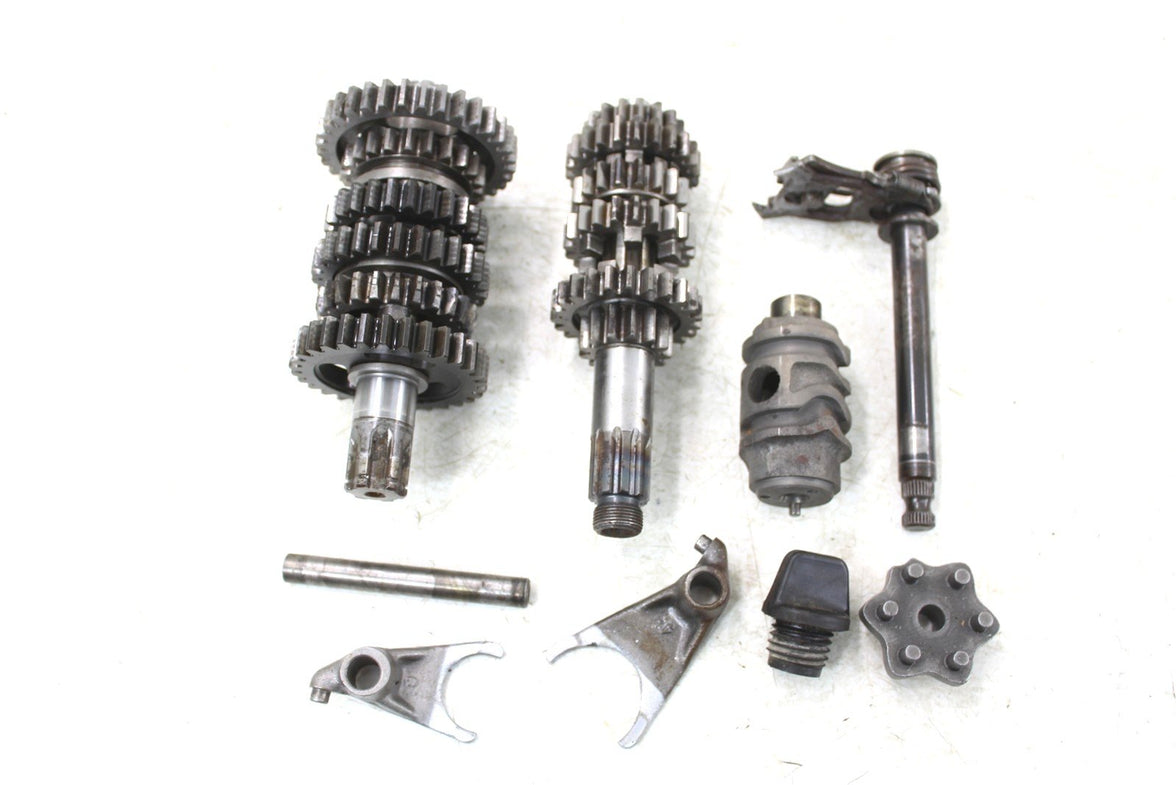 2003 Kawasaki KX 85 Transmission Gears Shaft Shift Forks Drum 27036