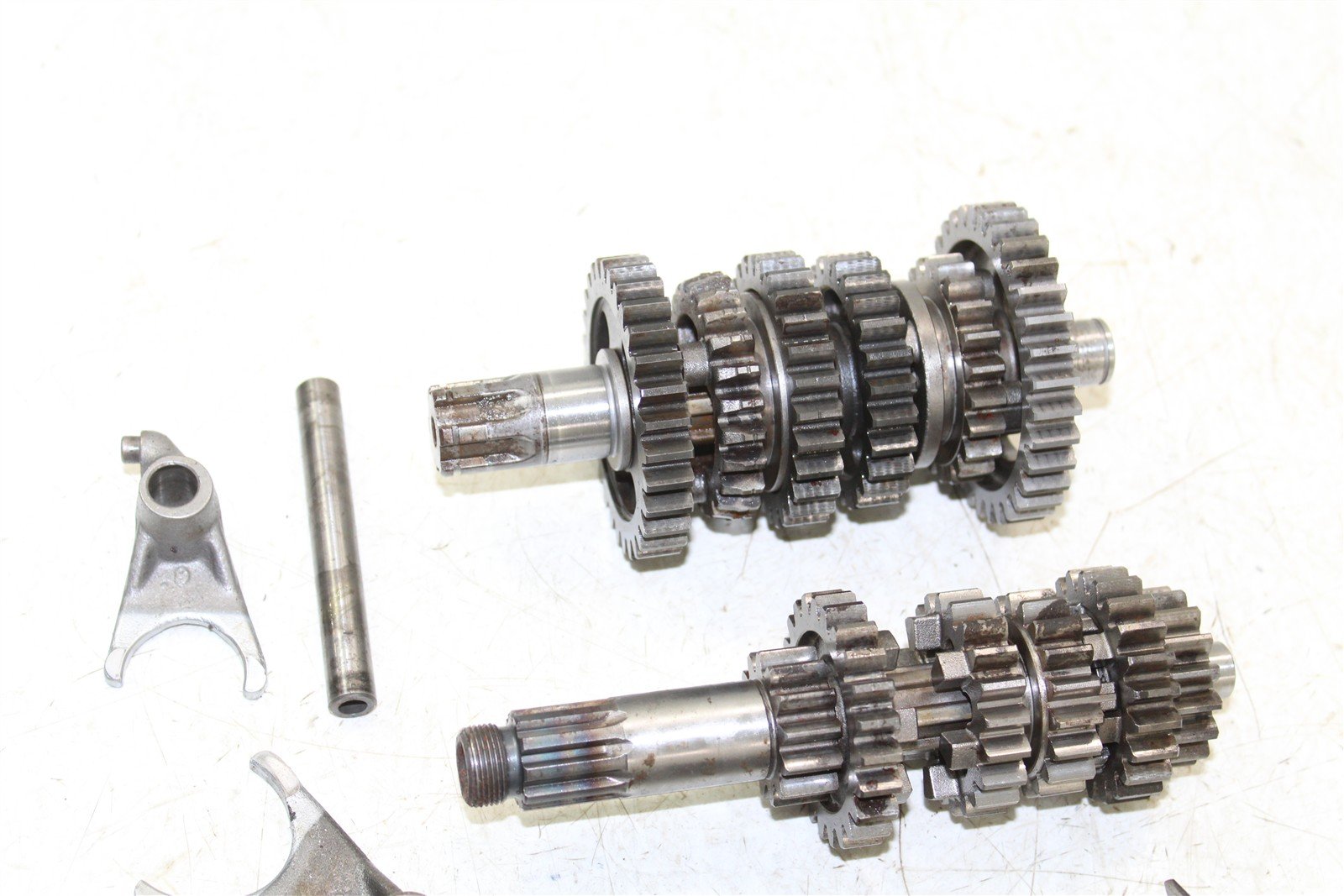 2003 Kawasaki KX 85 Transmission Gears Shaft Shift Forks Drum 27036