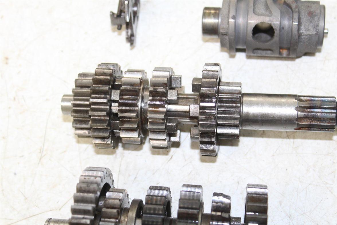 2003 Kawasaki KX 85 Transmission Gears Shaft Shift Forks Drum 27036