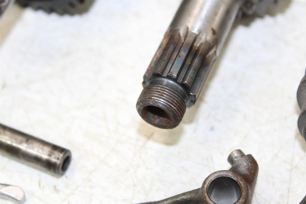 2003 Kawasaki KX 85 Transmission Gears Shaft Shift Forks Drum 27036