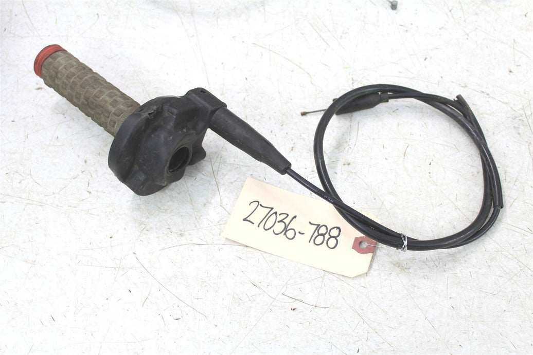 2003 Kawasaki KX 85 Throttle Housing Tube w/ Cable 27036
