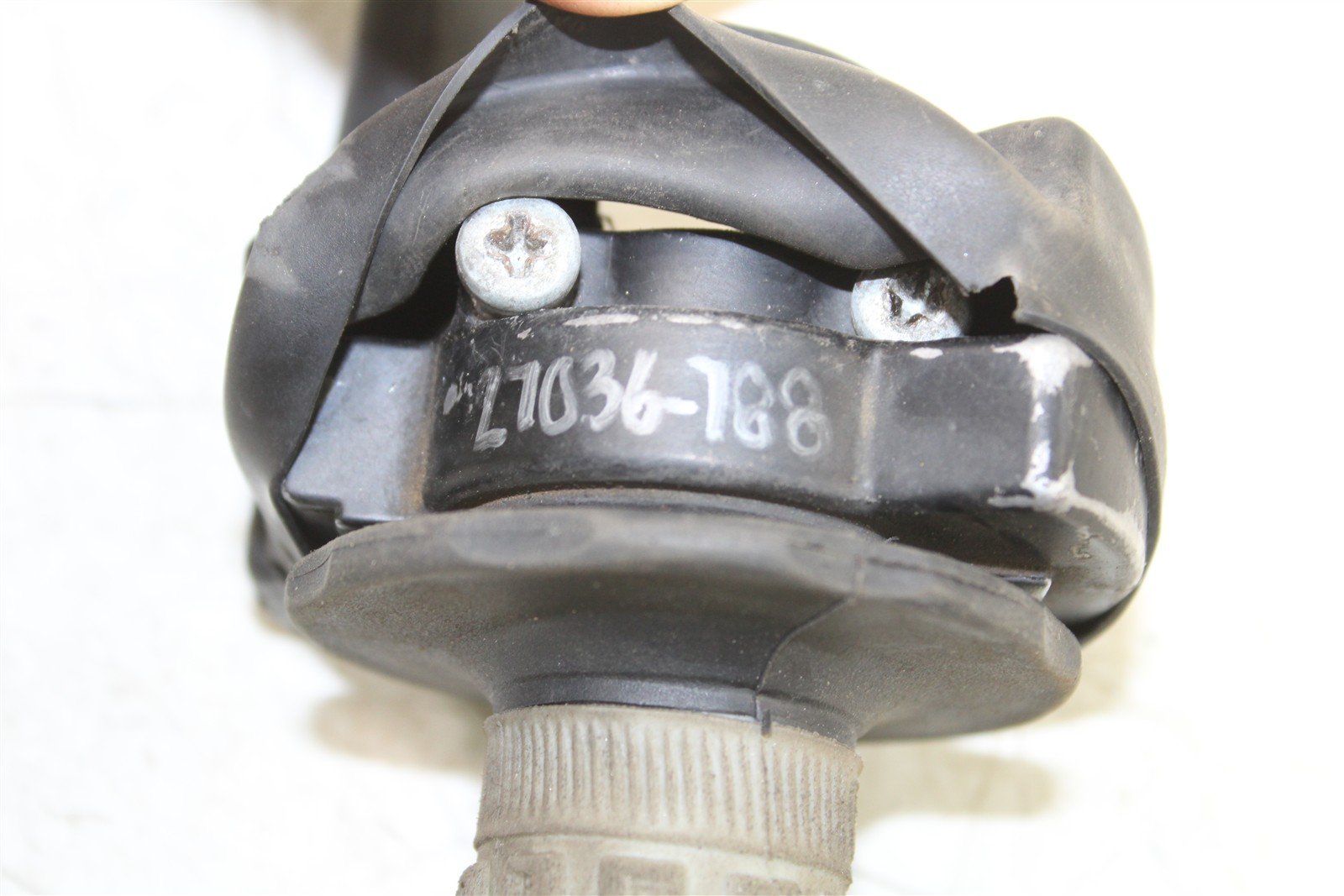 2003 Kawasaki KX 85 Throttle Housing Tube w/ Cable 27036