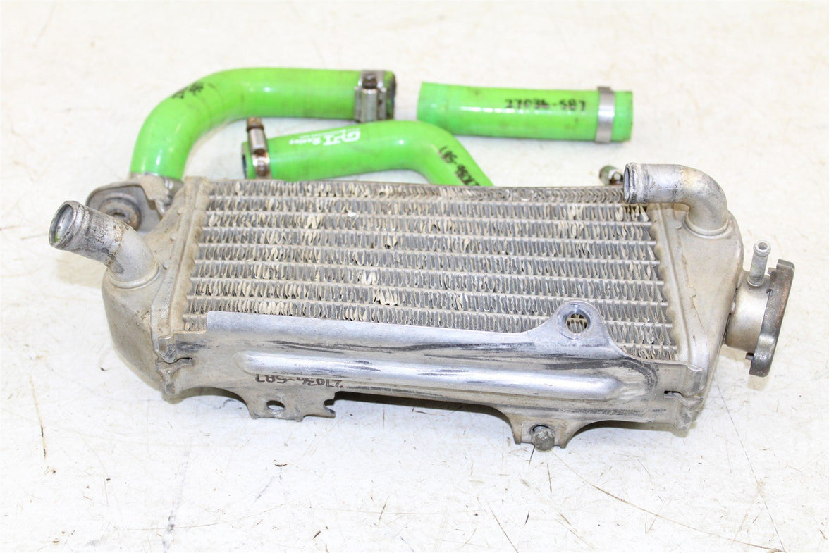 2003 Kawasaki KX 85 Right Side Radiator w/ Hoses 27036