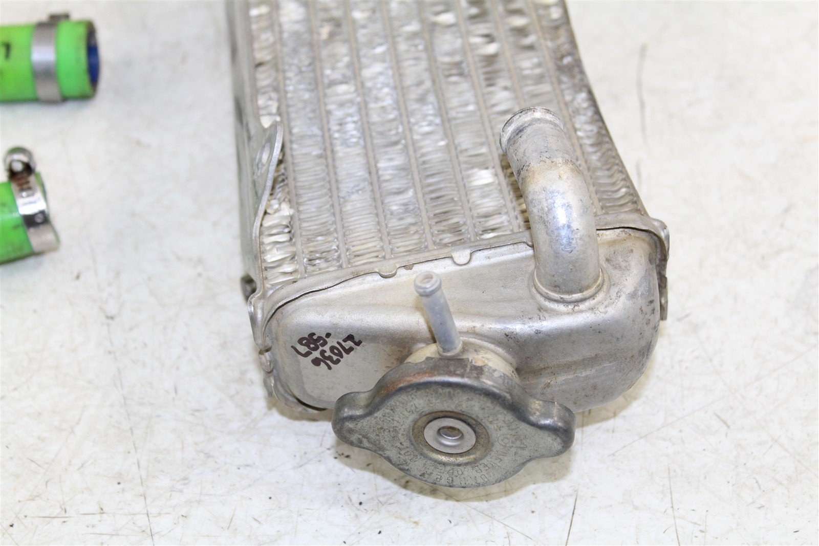 2003 Kawasaki KX 85 Right Side Radiator w/ Hoses 27036