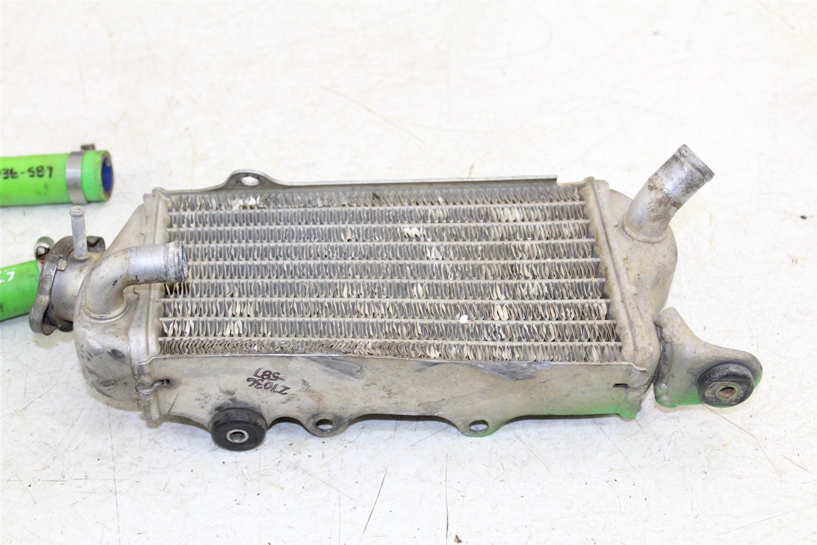 2003 Kawasaki KX 85 Right Side Radiator w/ Hoses 27036