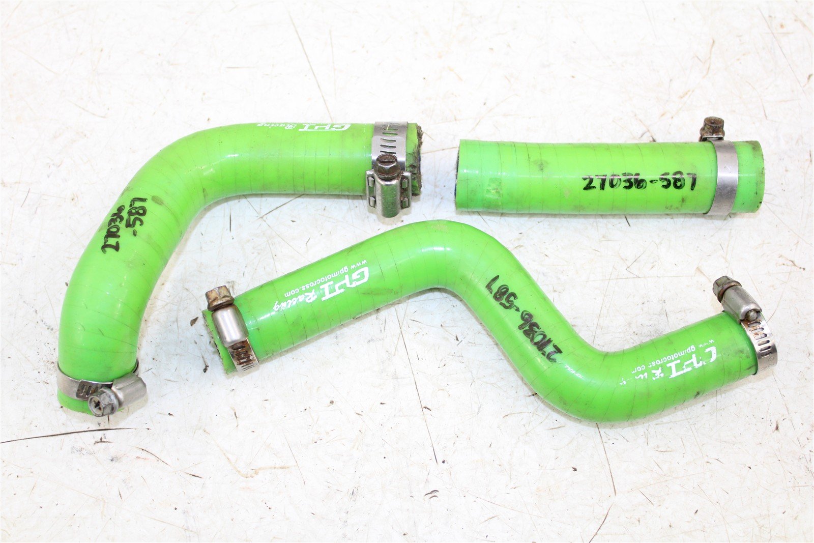 2003 Kawasaki KX 85 Right Side Radiator w/ Hoses 27036
