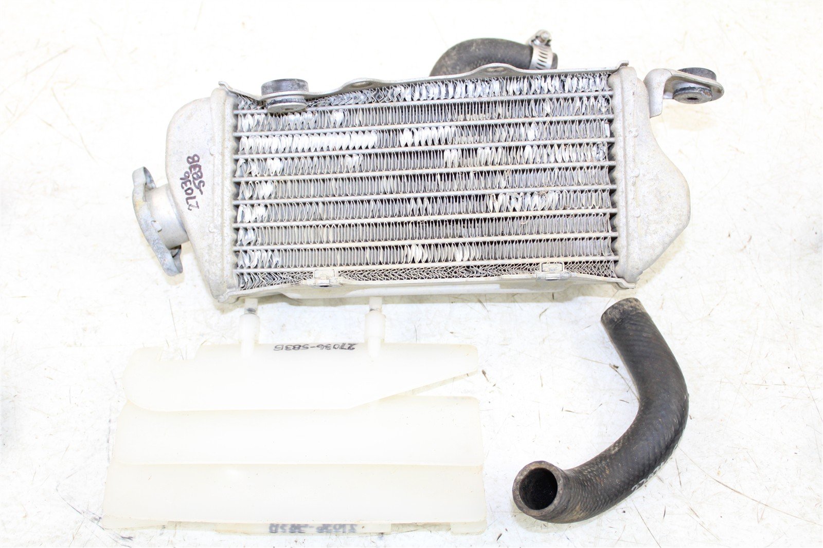 2003 Kawasaki KX 85 Right Side Radiator w/ Hoses Guard 27036