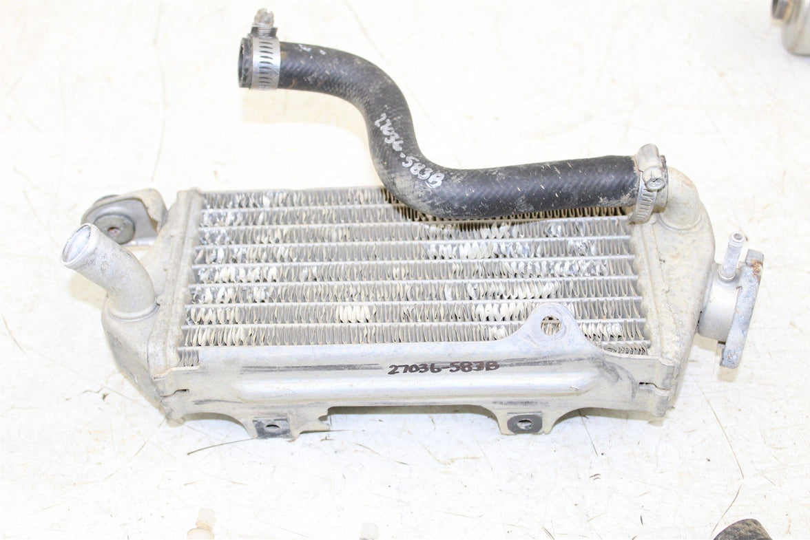 2003 Kawasaki KX 85 Right Side Radiator w/ Hoses Guard 27036
