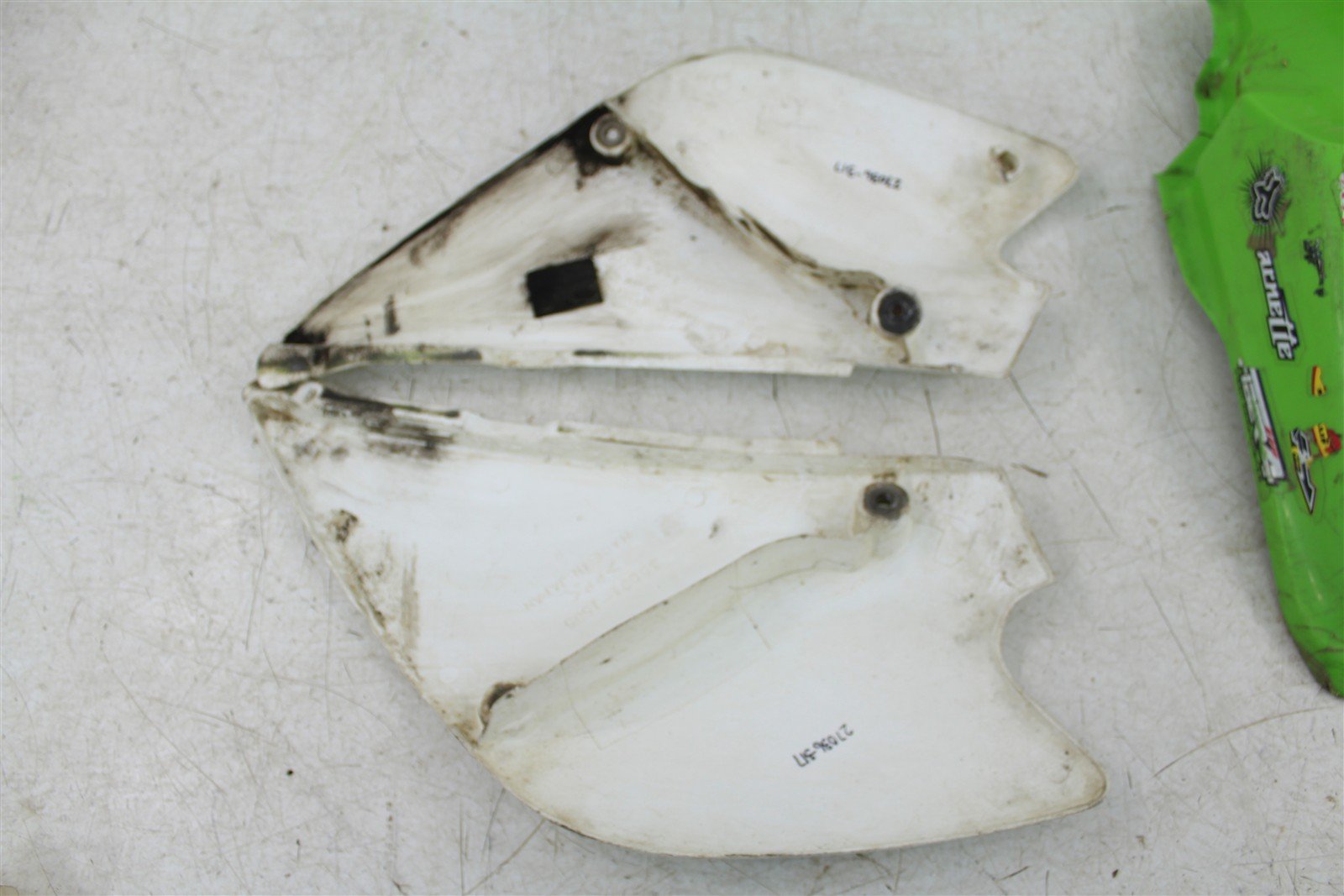 2003 Kawasaki KX 85 Fender Set Rear Front Number Plates 27036