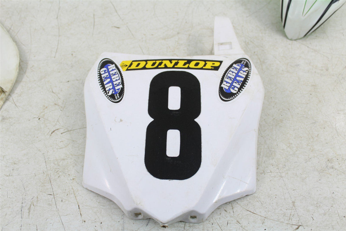 2003 Kawasaki KX 85 Fender Set Rear Front Number Plates 27036