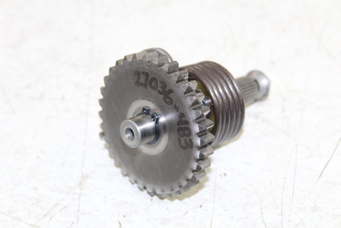2003 Kawasaki KX 85 Kick Start Shaft Spring Kicker Gear 27036