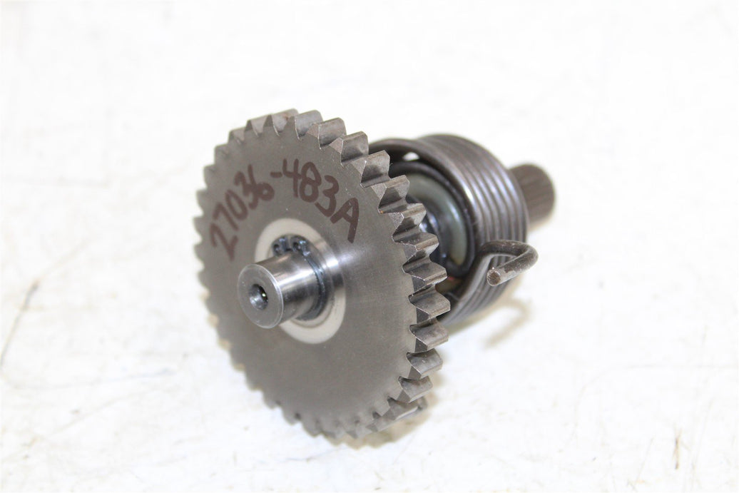 2003 Kawasaki KX 85 Kick Start Shaft Spring Kicker Gear 27036