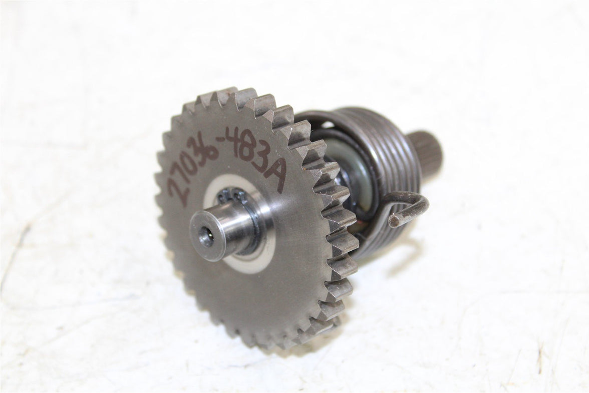 2003 Kawasaki KX 85 Kick Start Shaft Spring Kicker Gear 27036