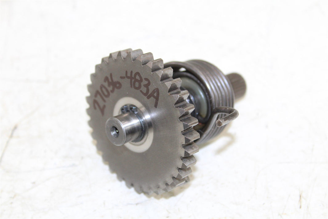 2003 Kawasaki KX 85 Kick Start Shaft Spring Kicker Gear 27036