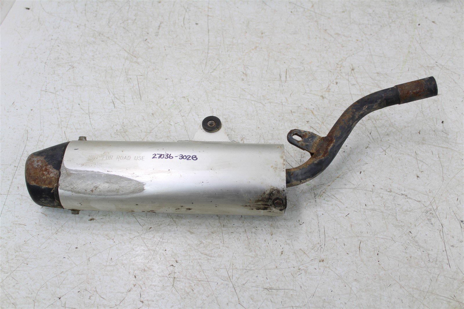 2003 Kawasaki KX 85 Exhaust Silencer Muffler 27036