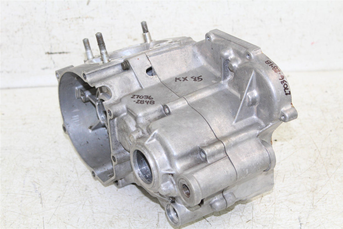 2003 Kawasaki KX 85 Engine Cases Crankcase Motor Left Right 27036