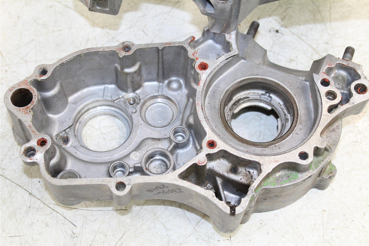 2003 Kawasaki KX 85 Engine Cases Crankcase Motor Left Right 27036