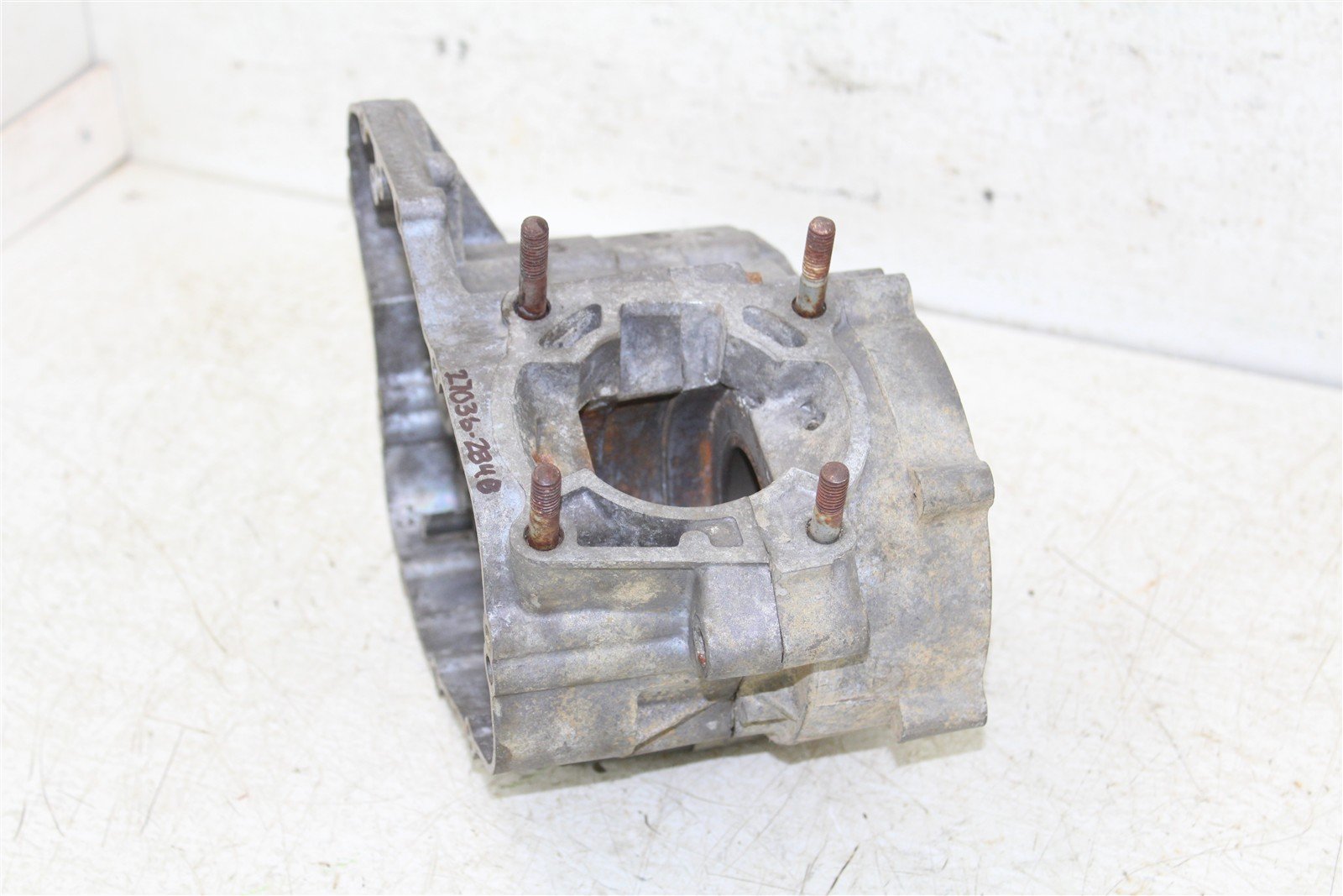 2003 Kawasaki KX 100 Engine Cases Crankcase Motor Left Right 27036