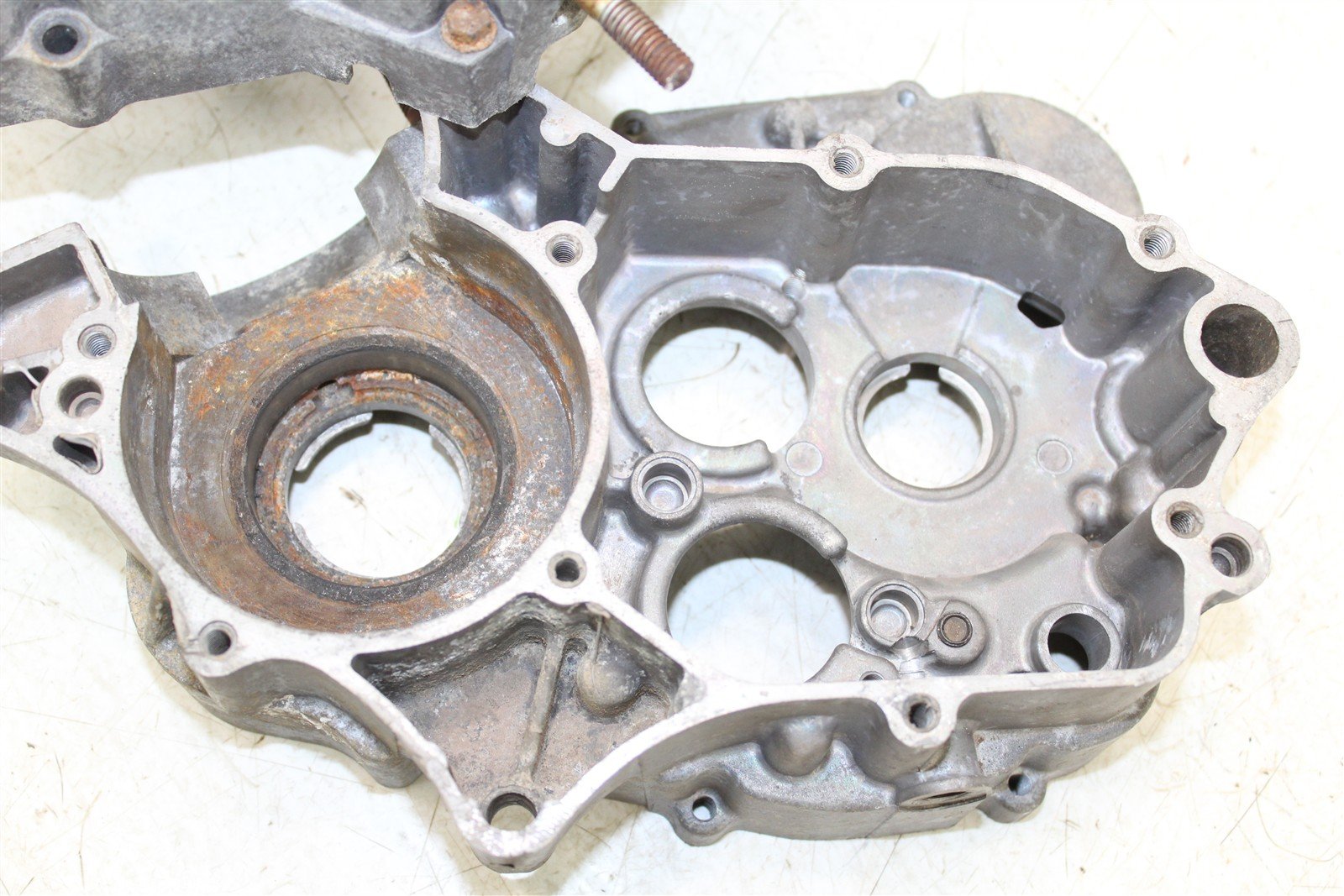2003 Kawasaki KX 100 Engine Cases Crankcase Motor Left Right 27036