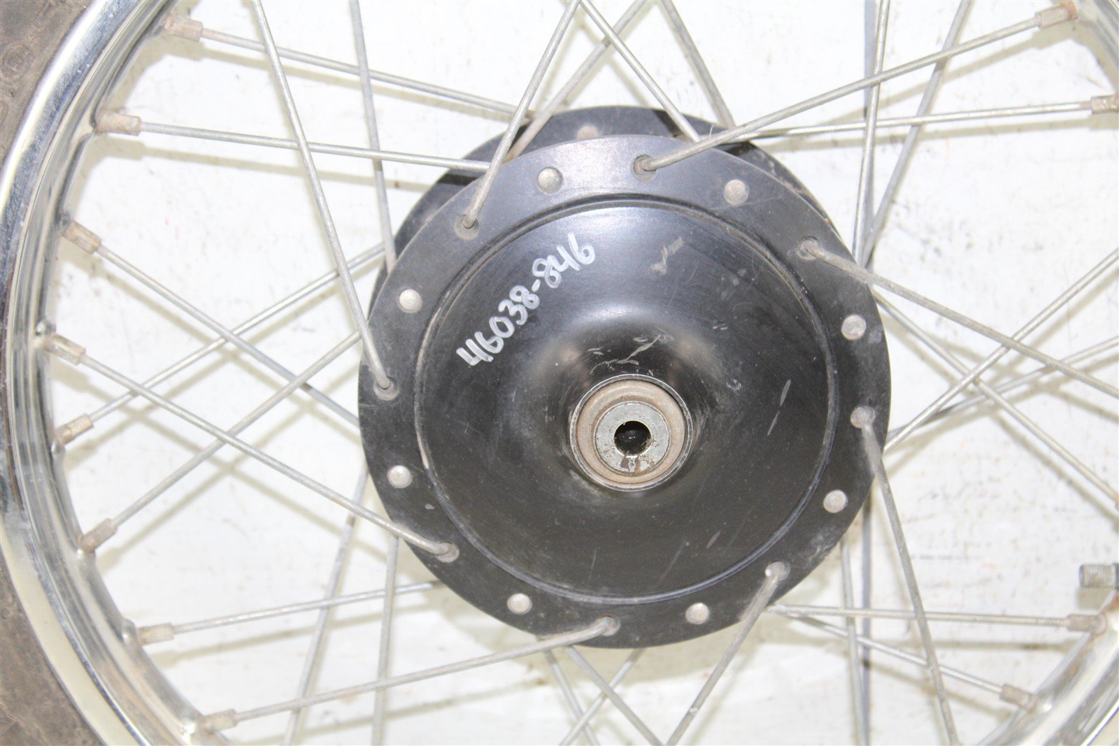 2001 Suzuki JR 80 Front Wheel Rim Hub 46038