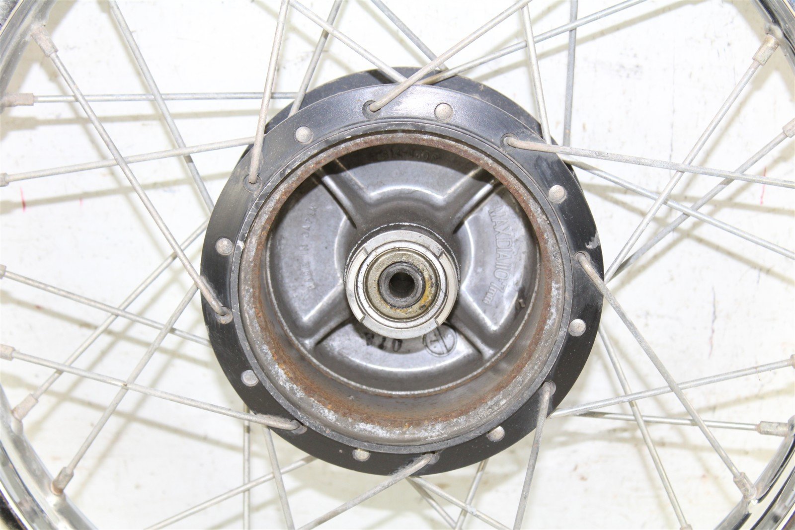 2001 Suzuki JR 80 Front Wheel Rim Hub 46038