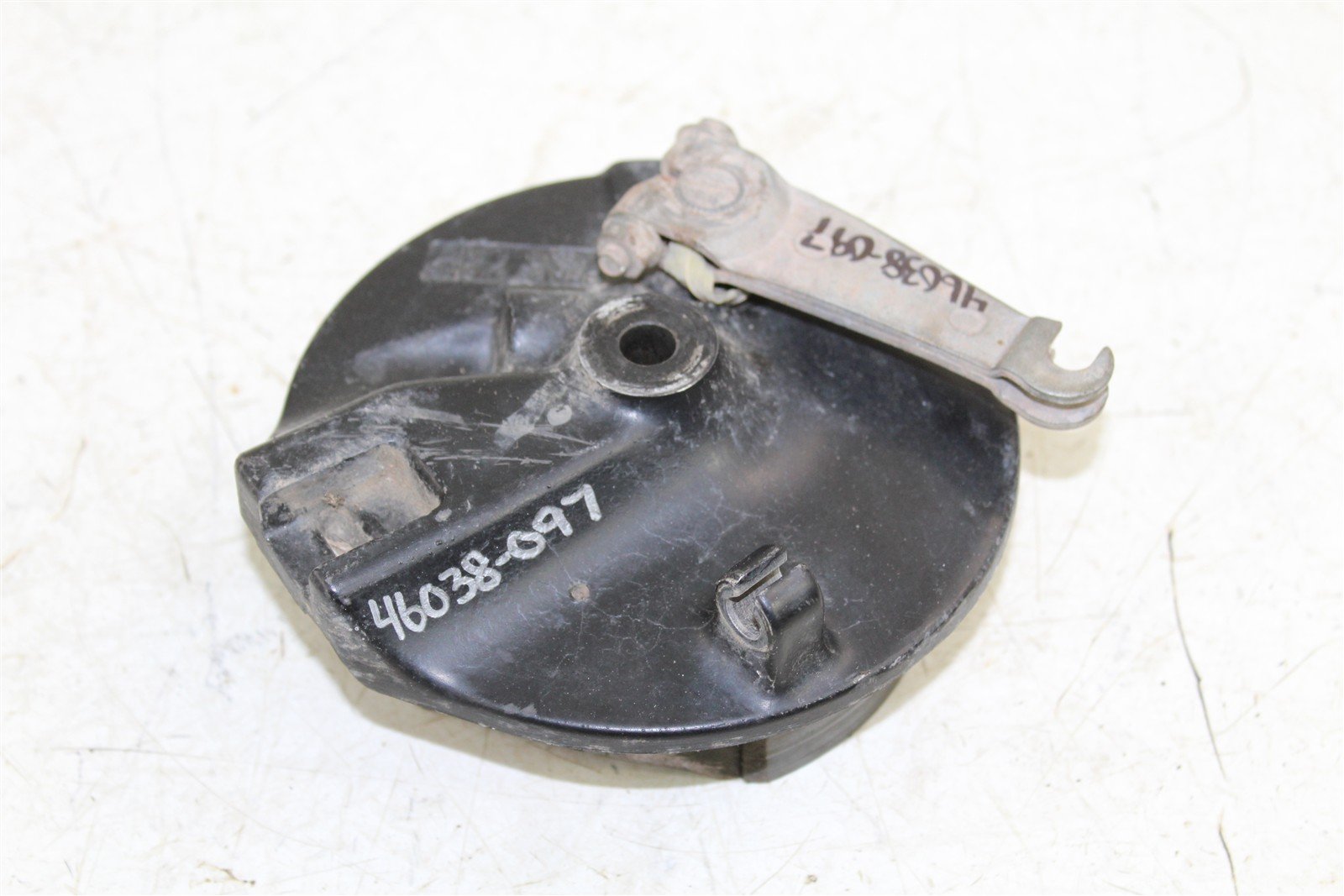 2001 Suzuki JR 80 Front Brake Drum Plate Panel Shoes Mount 46038