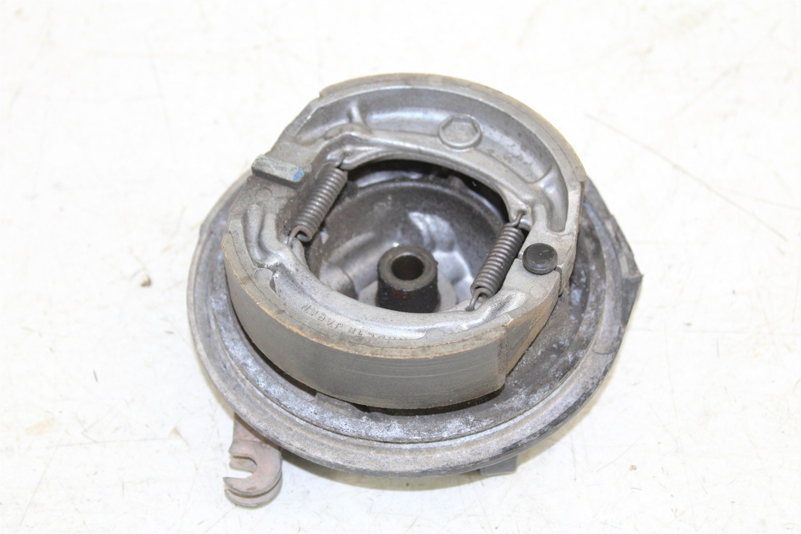 2001 Suzuki JR 80 Front Brake Drum Plate Panel Shoes Mount 46038