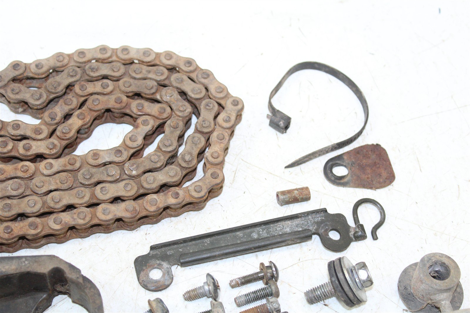 2001 Suzuki JR 80 Chassis Bolt Kit Hardware Chain Adjuster Slide Mount 46038