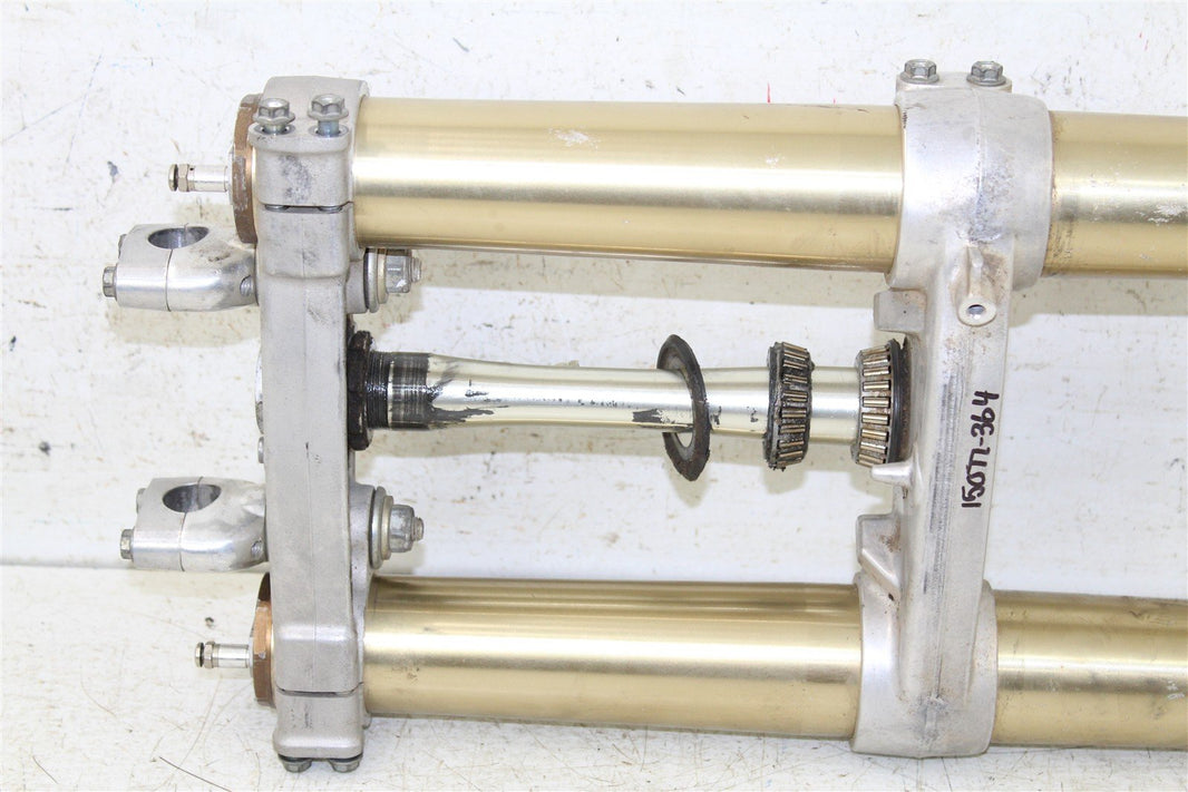 2005 Honda CRF 450R Fork Tubes Front Suspension Triple Clamps 15077