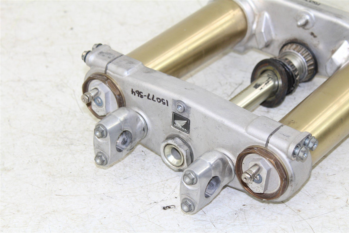 2005 Honda CRF 450R Fork Tubes Front Suspension Triple Clamps 15077