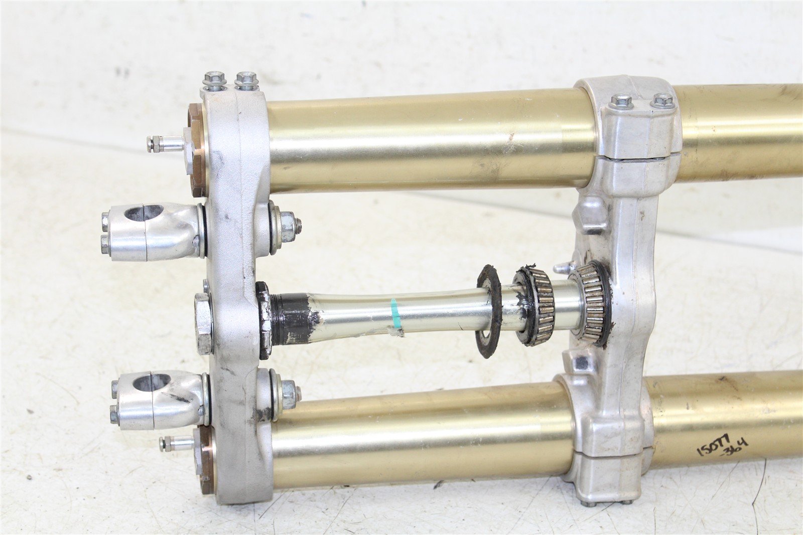 2005 Honda CRF 450R Fork Tubes Front Suspension Triple Clamps 15077