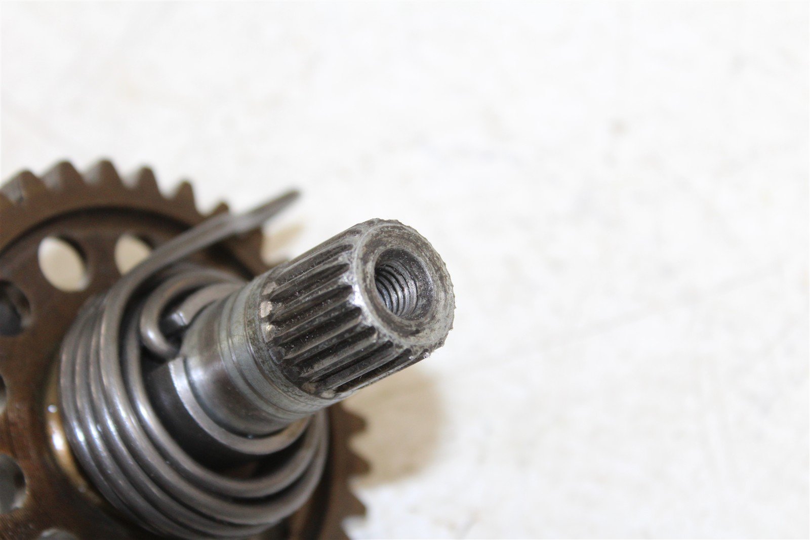 2005 Honda CRF 450R Kick Start Shaft Spring Kicker Gear 15077