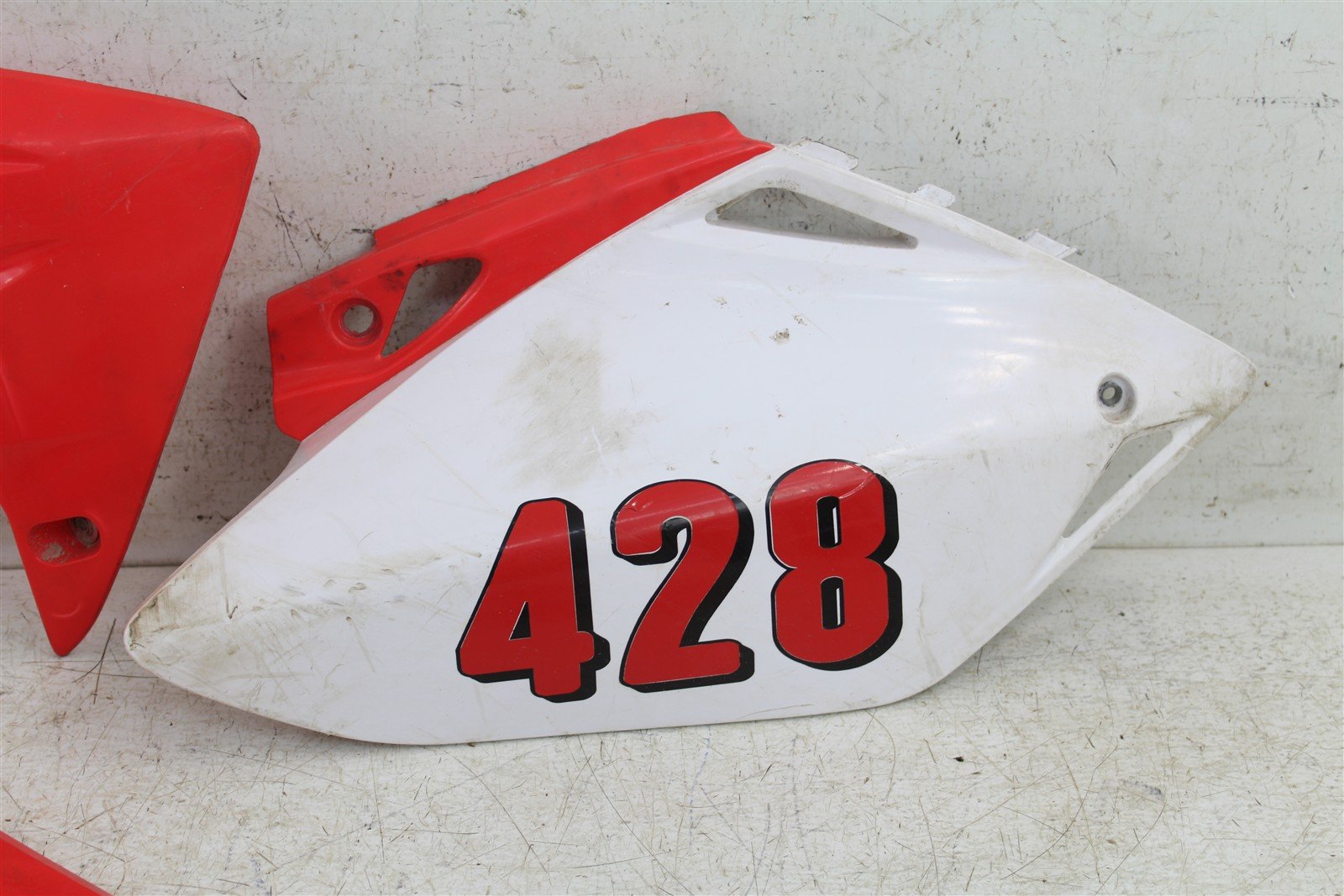 2005 Honda CRF 450R Fender Set Rear Front Number Plates 15077