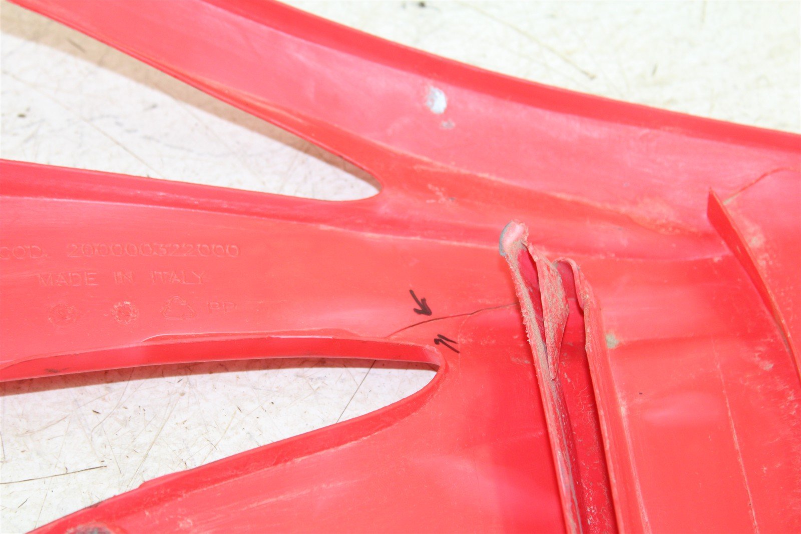 2005 Honda CRF 450R Fender Set Rear Front Number Plates 15077