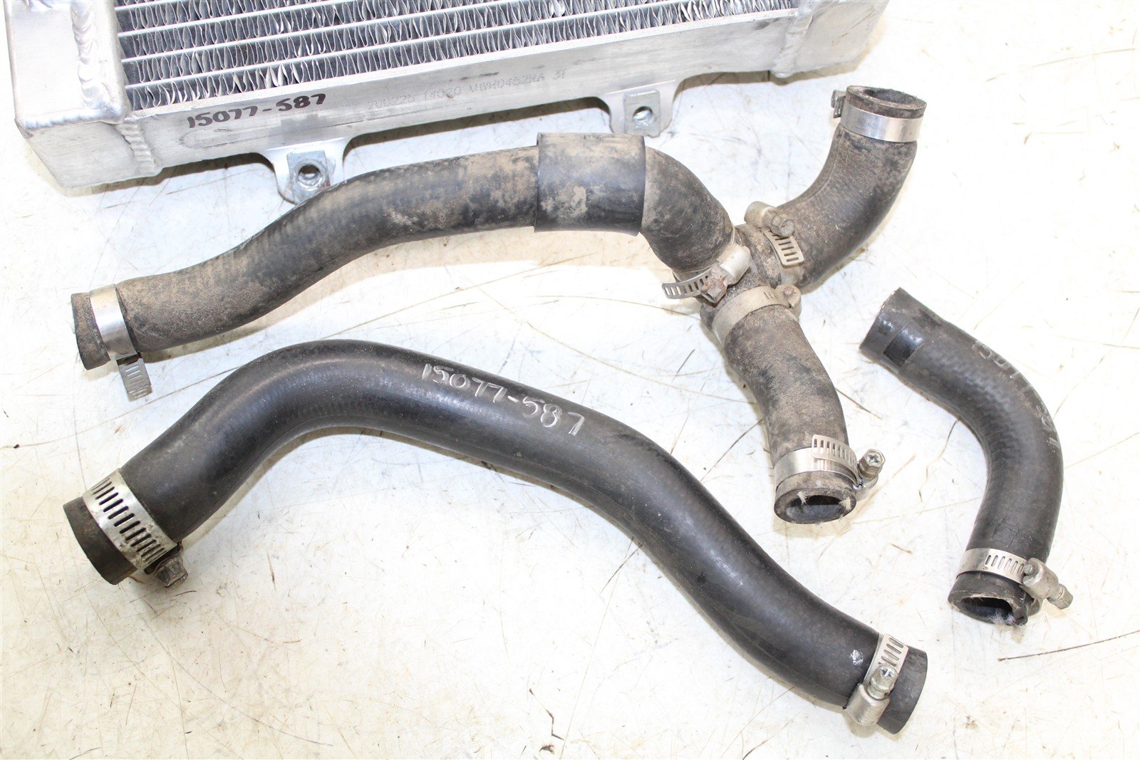 2005 Honda CRF 450R Oversized Radiators w/ Hoses Left Right 15077