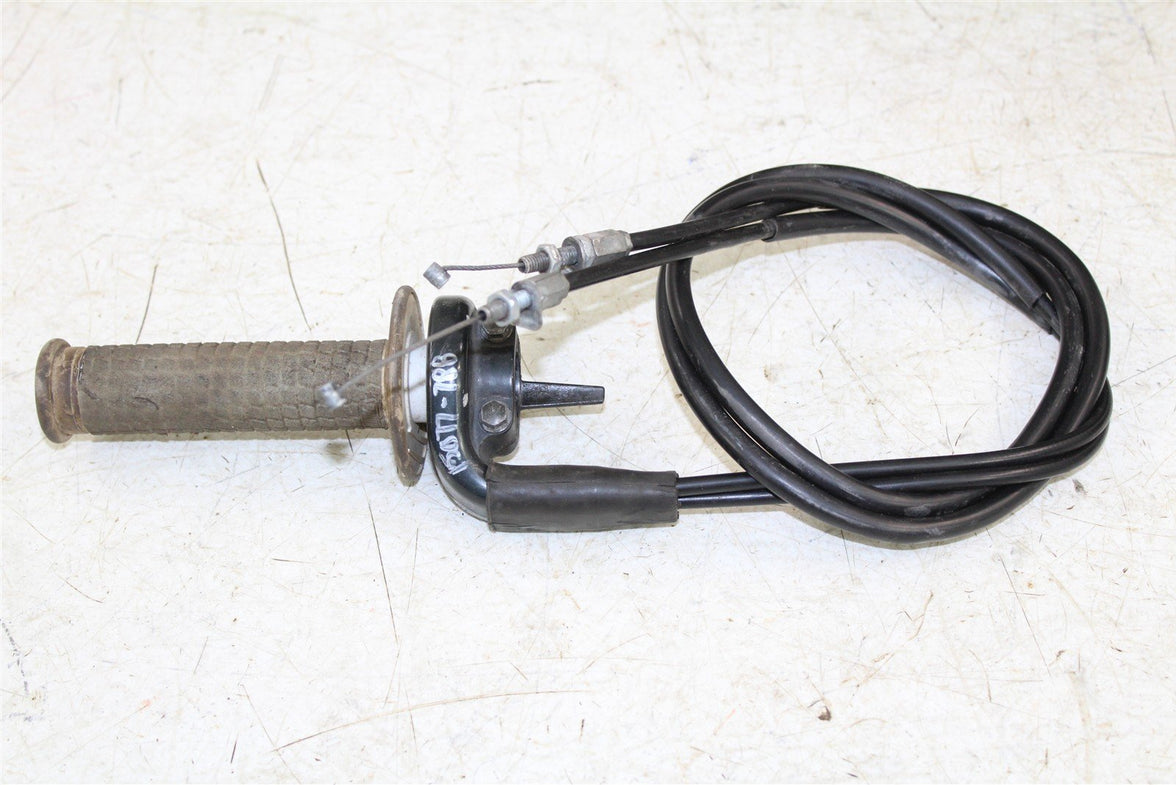 2005 Honda CRF 450R Throttle Housing Tube w/ Cables 15077