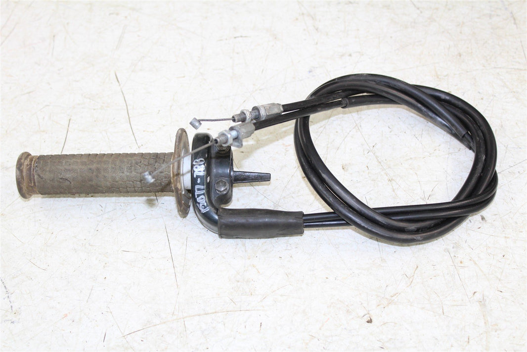 2005 Honda CRF 450R Throttle Housing Tube w/ Cables 15077
