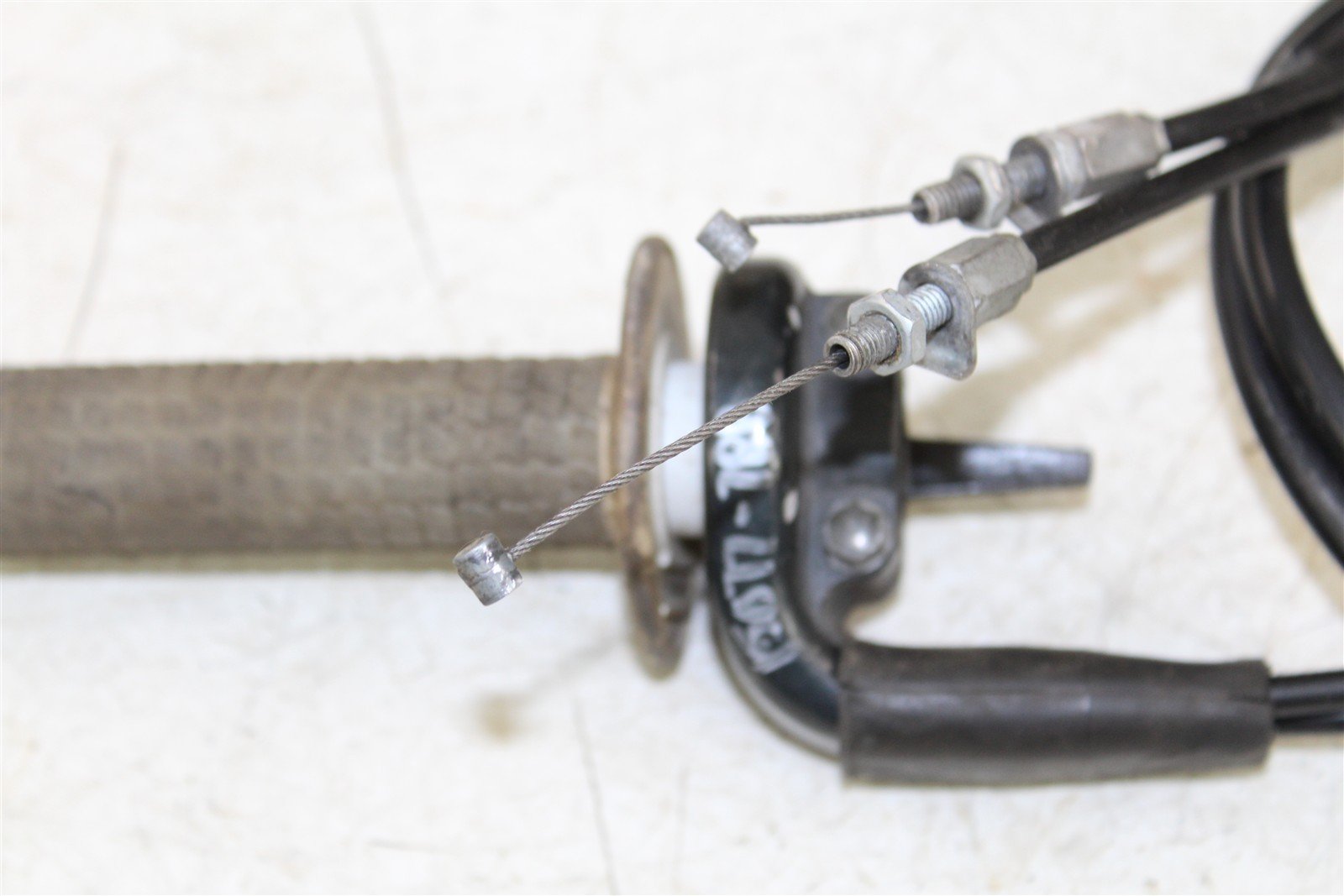 2005 Honda CRF 450R Throttle Housing Tube w/ Cables 15077